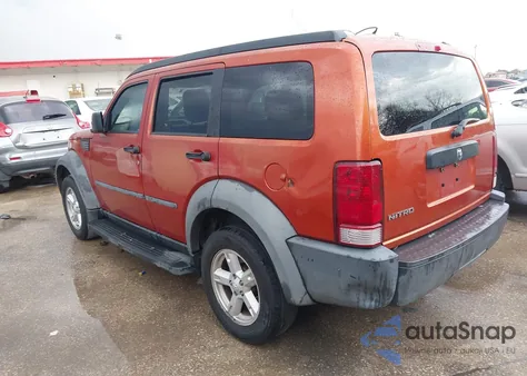 2007 Dodge Nitro Sxt из США, поврежденный, VIN 1D8GT28K97W568800